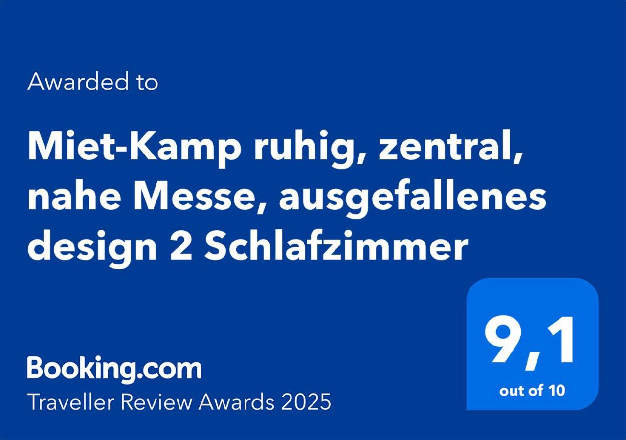 Miet-Kamp Ruhig, Zentral, Nahe Messe, Ausgefallenes Design 2 Schlafzimmer Berlin Bagian luar foto